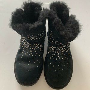 NWD! UGG Galaxy Bling Shearling Lined Mini Boots
